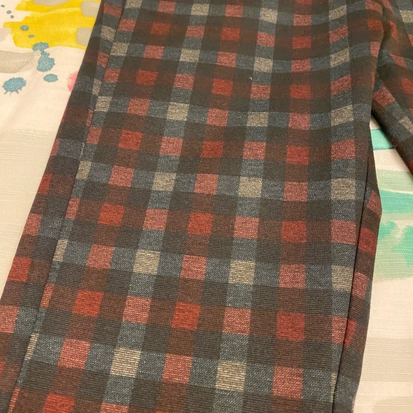 Trendy brand new plaid jeggjns - Picture 3 of 6